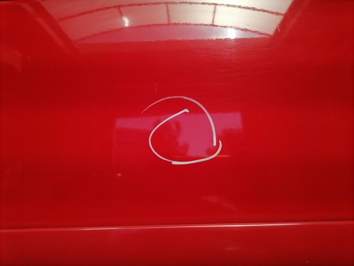 Opel Corsa D original T&uuml;r vorn rechts Z547 Magmarot 3-T&uuml;rer Bj.2007